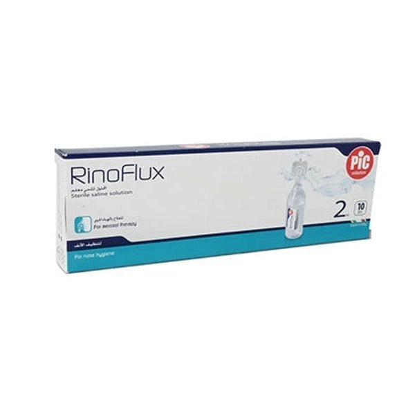 Pic Rinoflux Saline Drop 2ml 10's