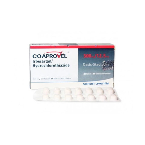 Co-aprovel 300/12.5mg Tablets 2 28's