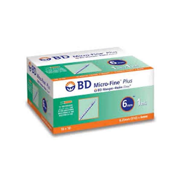 Bd Micro-fine Syringe 1ml 31gx6mm 100's