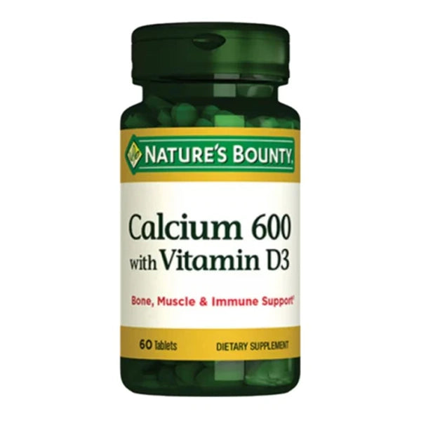 Nature's Bounty Calcium 600 W Vit.d 60s