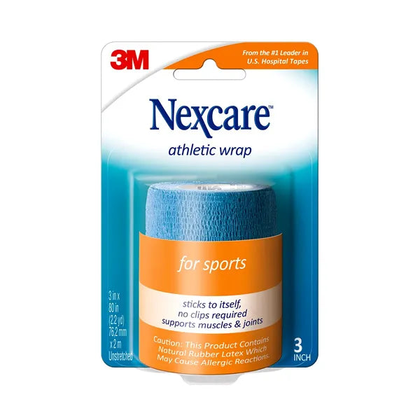 Nexcare Coban Blue. Wrap 1's Cr3b