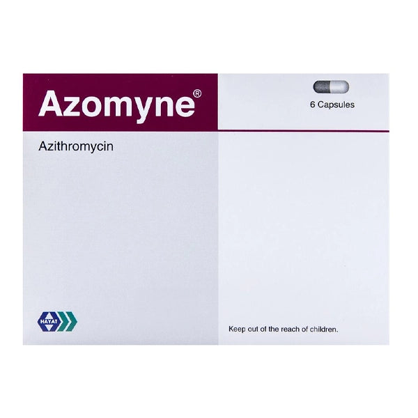 Azomyne 250mg 6's Cap