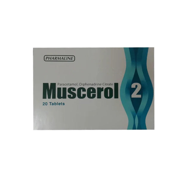 muscerol 2 tablets 20s - quick pain relief - Muscerol