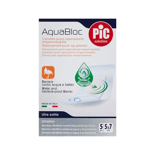 Pic Aquabloc Post-op  Sterile (5 X 7cm) X 5's 