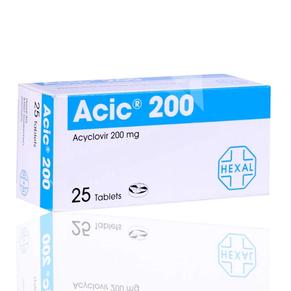 Acic 200mg Tablets 25's