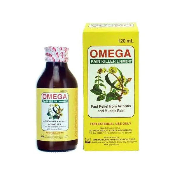 Omega Pain Killer Liniment 120ml
