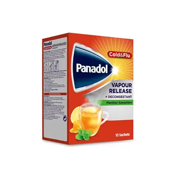 Panadol C &amp; F Vapor Lemon &amp; Honey Sachets 10s