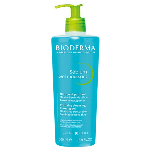Bioderma Sebium Foaming Gel Moussant 500ml