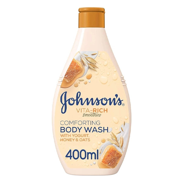 Johnson's Vita Rich Smoothing Honey &amp; Oats Body Wash 400ml