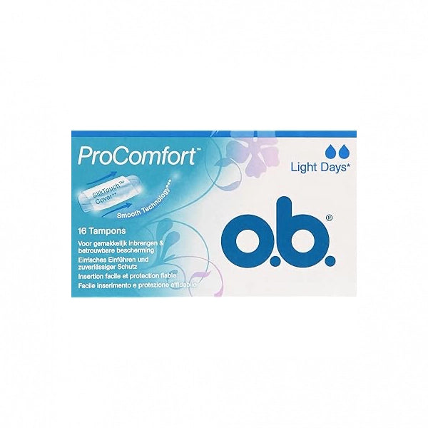 Ob Pro Comfort Light Days X 16 Pcs