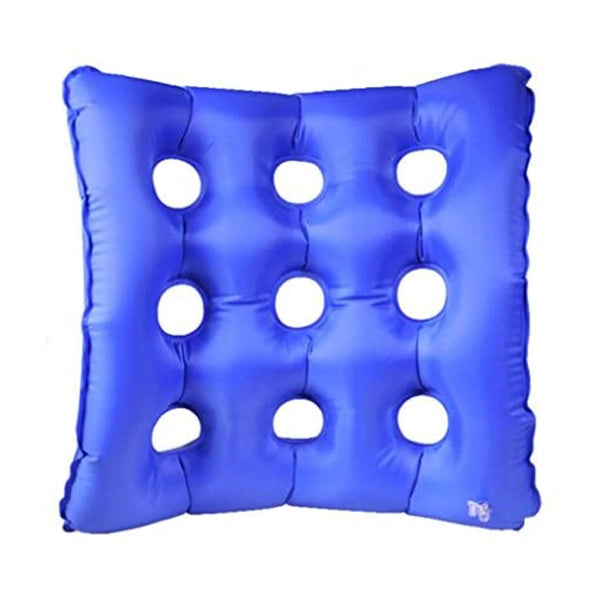 R&amp;r Gel Air Square Decubitus Ulcer Cushion With Air Pump 43 X 43cm