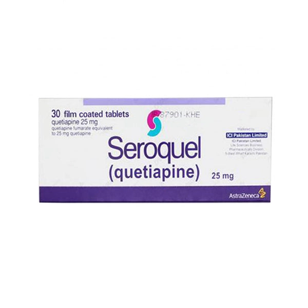 Seroquel 25mg Tab X 60's