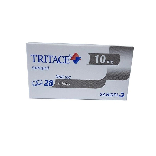 Buy Tritace 10mg Tablets - 28 Pack For Effective Hypertension & Heart ...