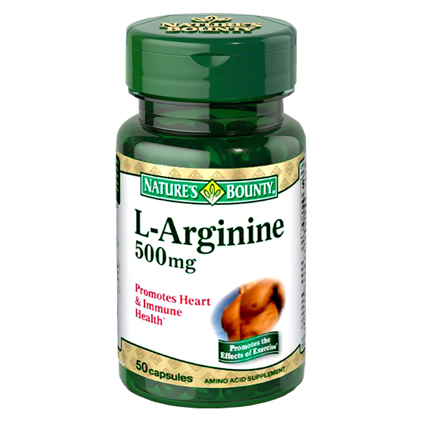 Nature's Bounty L-arginine 500 Mg 50 Cap