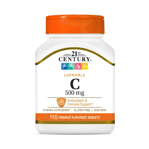 21st Century Vit. C 500 Chewable X 110's