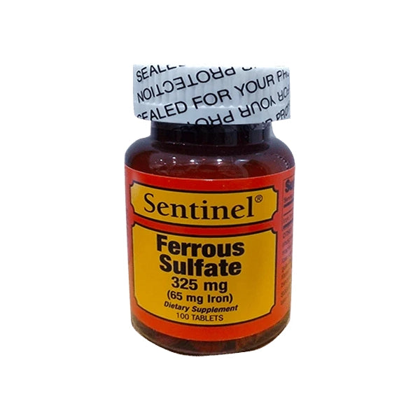 Sentinel Ferrous Sulphate 325mg
