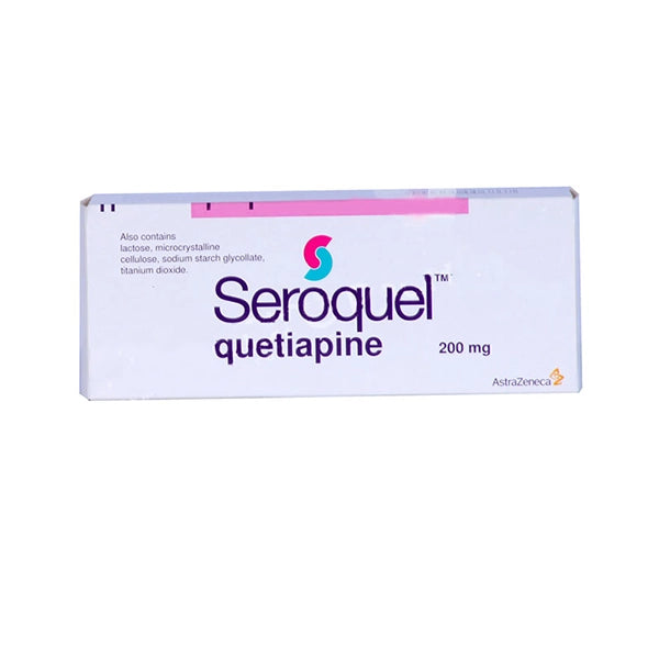 Seroquel 200mg Tab 60's