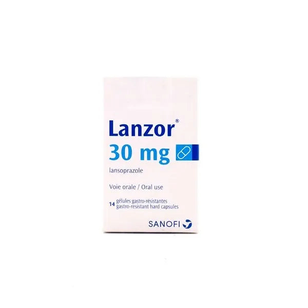 Lanzor 30mg Cap 14's
