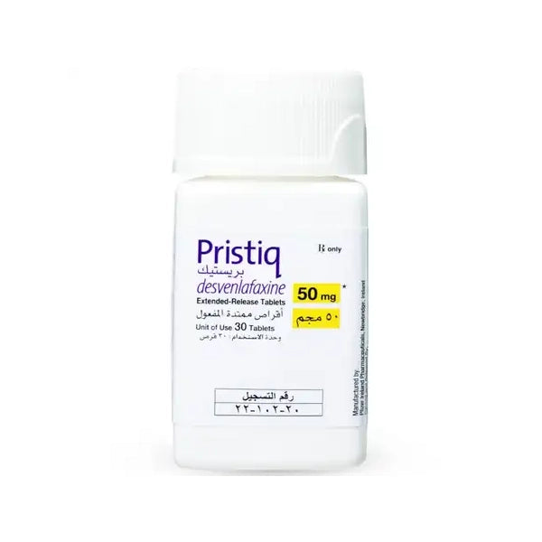 Pristiq 50mg E.r Tablets 30's