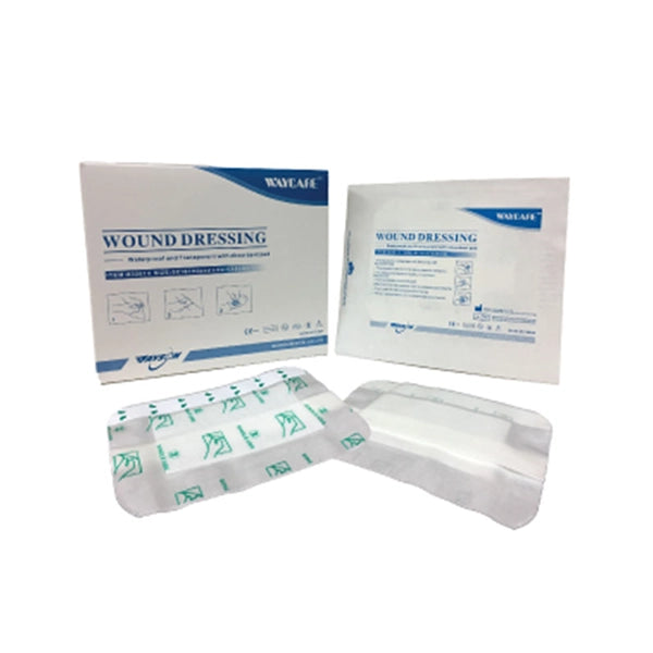 Waycare Wound Dressing Water Proof &amp; Transp. 5 X 7cm 50's