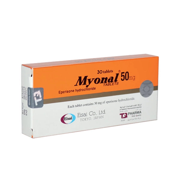 myonal 50mg tablets 30s - Pain Relief - Myonal