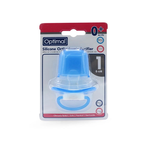 Optimal Silicone Round Pacifier 0+