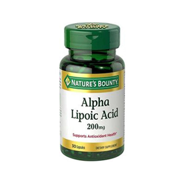 Nature's Bounty Alpha Lipoic 200mg 30s
