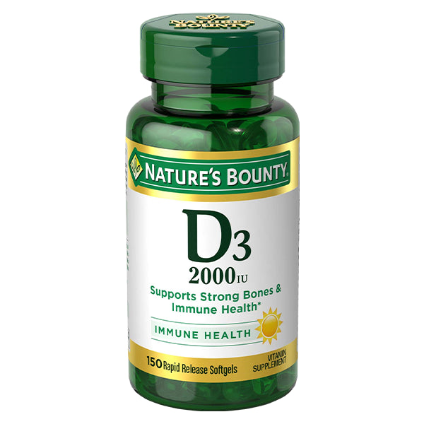 Nature's Bounty Vit D3 2000 Iu 150 Softgels