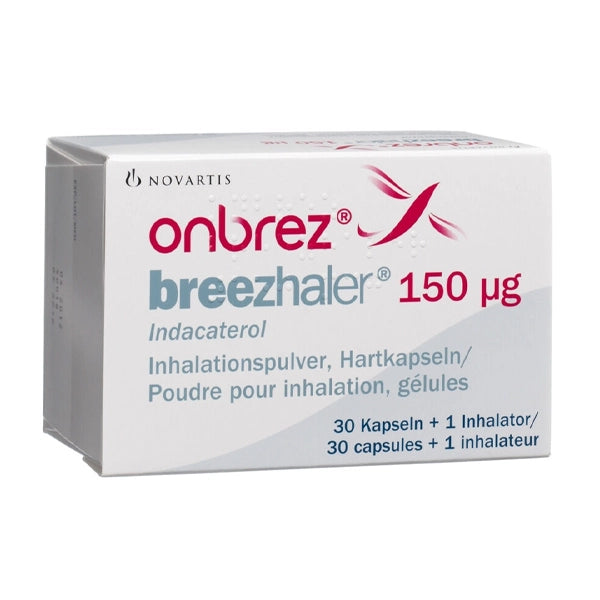 Onbrez Breezhaler 150mg Cap 30's