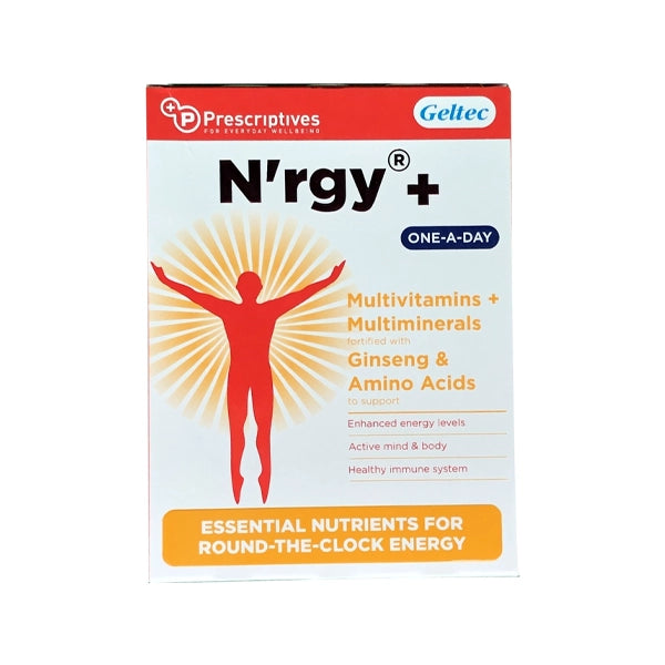 N'rgy+ Multivitamins 30's Softgels