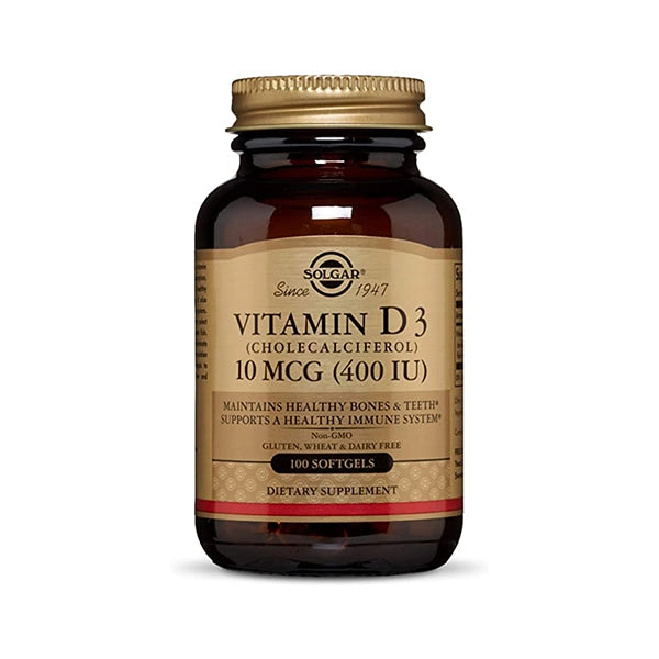 Solgar Vitamin D3 400iu 100 Cap