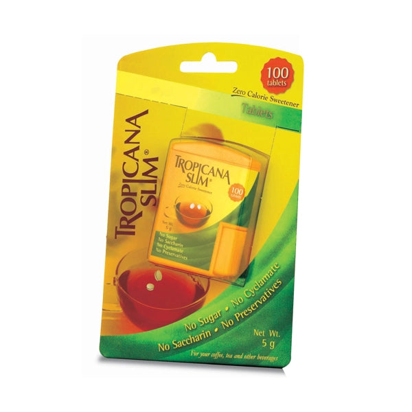 Tropicana Slim Zero Calorie 100  Tab