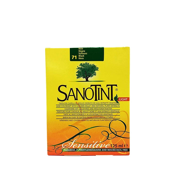 Sanotint Sensitive Natural Black 71