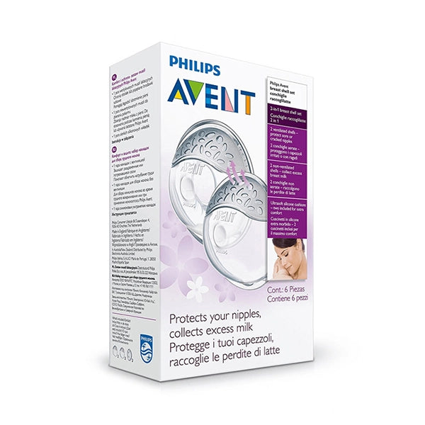 Philips Avent Breast Shell Set 6 Pcs