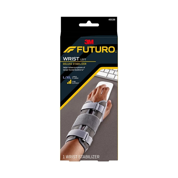 Futuro Deluxe Wrist Stab Left Hand Large - Xl