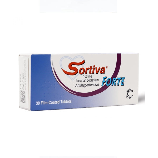 Sortiva Fort 100mg Tablets 30's