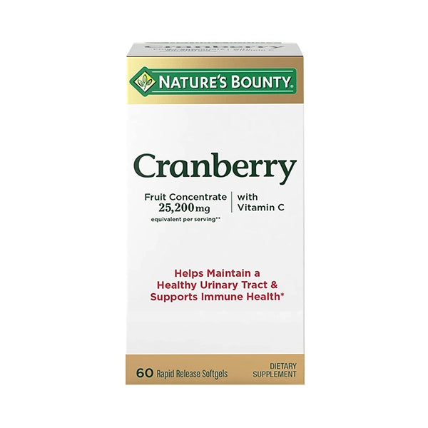 Nature's Bounty Cranberry With Vitamin C 60's