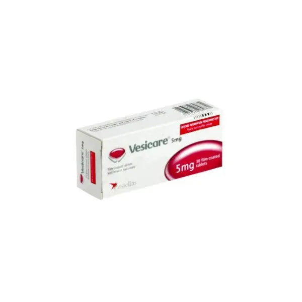 Vesicare 5mg Tablets 30's