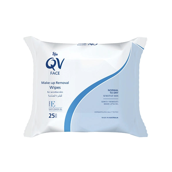 Qv Make Up Removal Wipes 25 Pcs