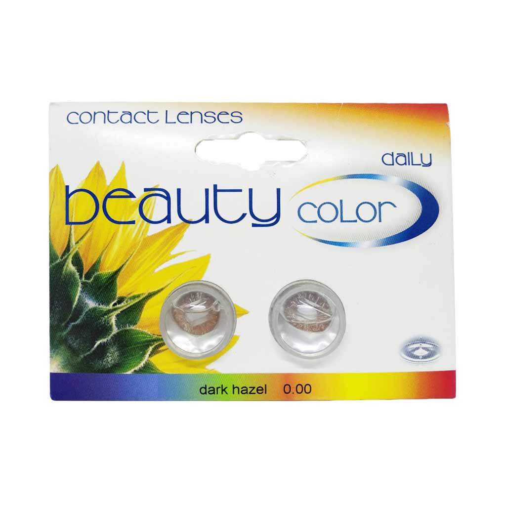 Beauty Color Daily Lenses Dark Hazel 2 Pcs