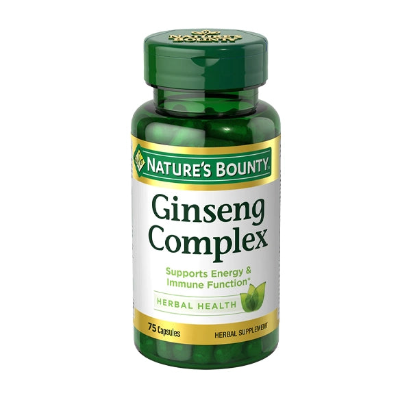 Nature's Bounty Ginseng Complex 75 Cap