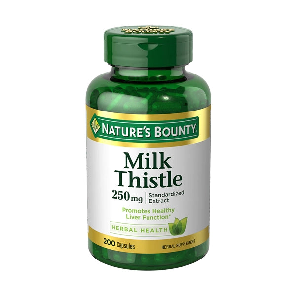 Nature's Bounty Milk Thistle 250mg Caps 200s