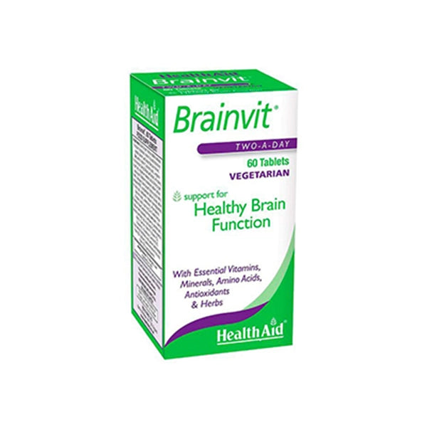 Health Aid Brain Vit. Tabs 60s