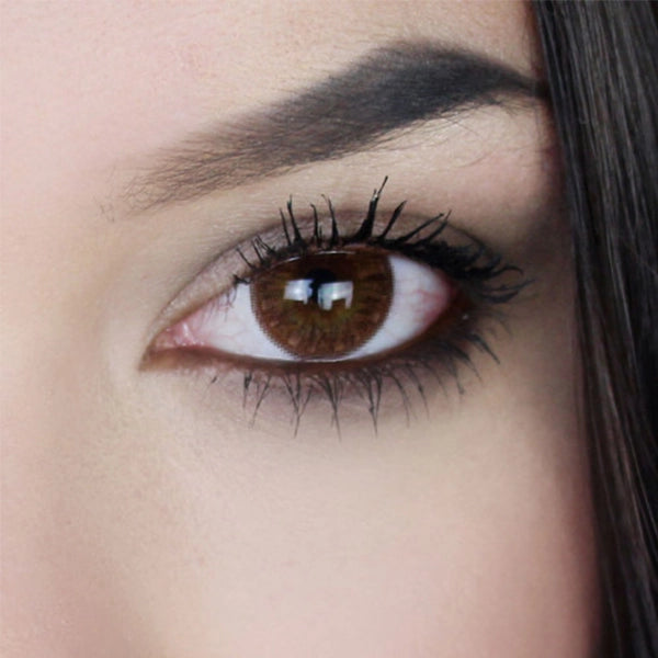 I-see Vision 1 Tone Pearl Brown 2 Pcs