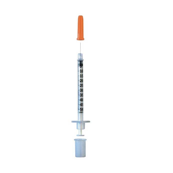 Q ject Syringe 0.5ml Insulin 100 Pieces