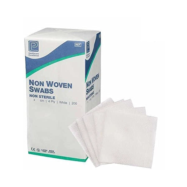 Non Woven Gauze Swabs 4ply 5cm X 5cm 100's