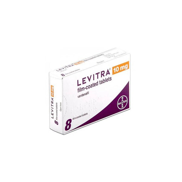 Levitra 10mg Tablets 8's