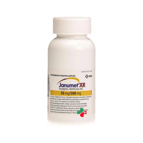 Janumet Xr 50/500mg Tablets 56