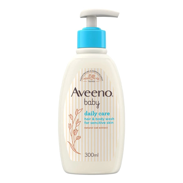 Aveeno Baby Hair &amp; Body Wash 300ml