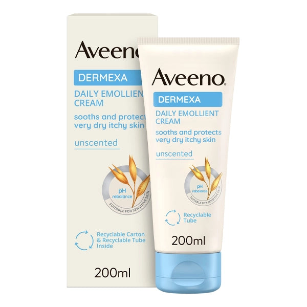 Aveeno Dermexa Soothing Emollient Cream 200 Ml